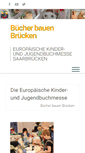 Mobile Screenshot of buchmesse-saarbruecken.eu